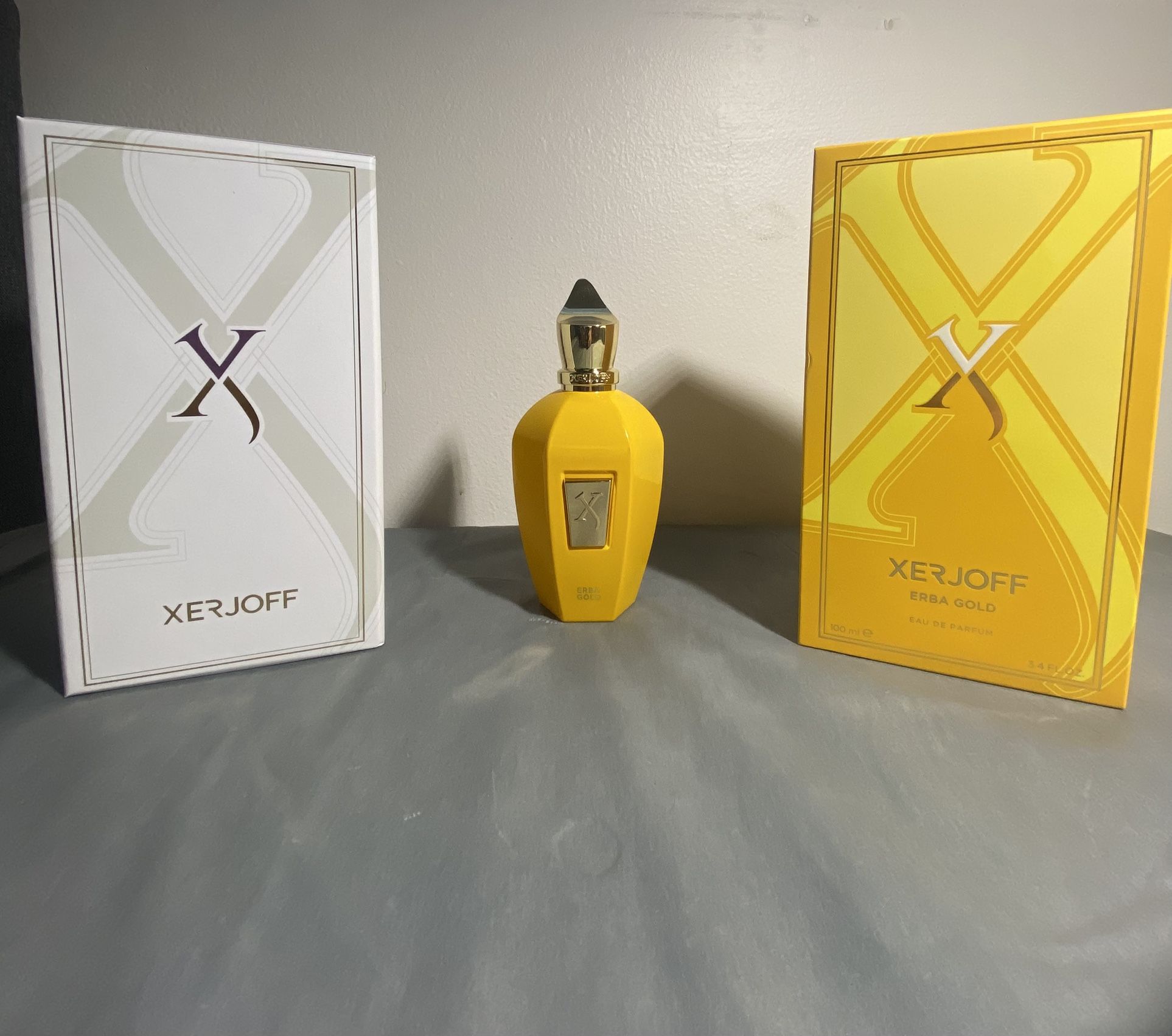 *Authentic* Xerjoff “Erba Gold” 100 ml / 3.4 FL Oz EDP Spray.
