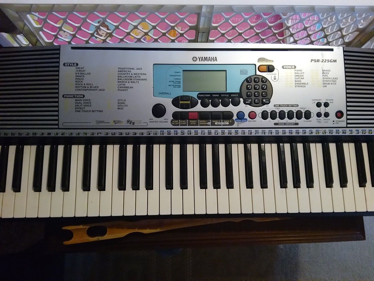 Keyboard Piano Yamaha PSR-225GM