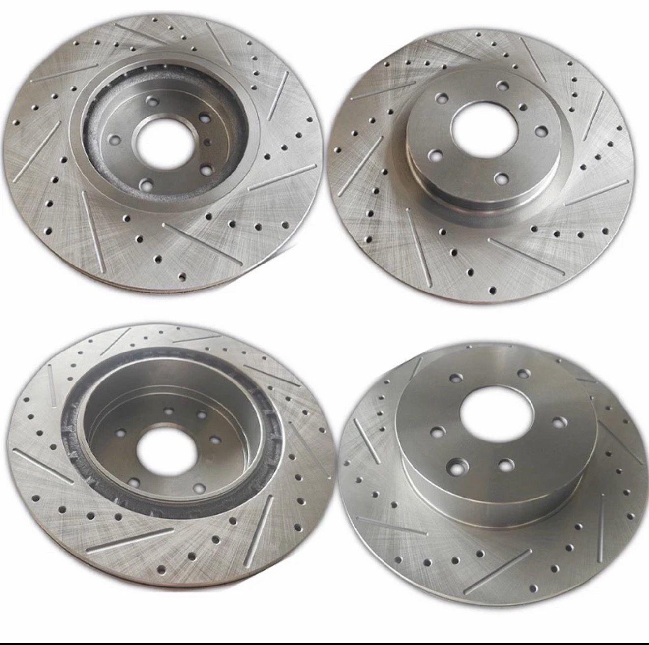 Front & Rear Disc Brake Rotor Fit 2007-2013 Nissan Altima