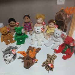Rare and Retired Ty Beanie Babies 