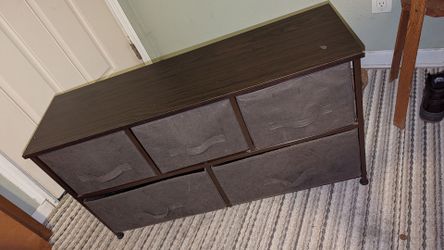 5-Drawer Fabric Storage Dresser