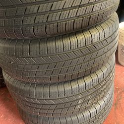 Llantas - Tires ((4)215/55r17 Michelin Defender DOT 2221 +95% , 4 Llantas 