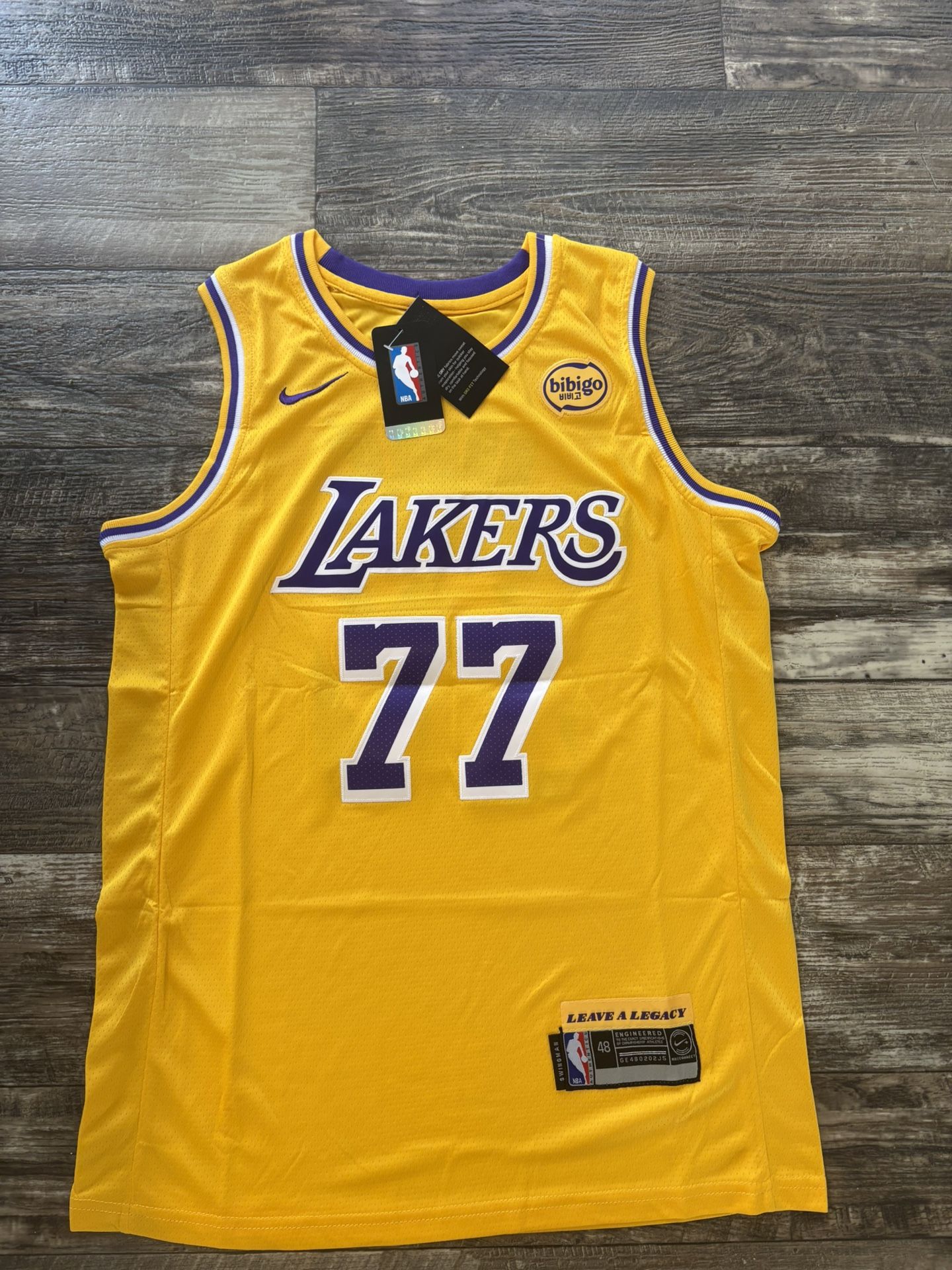 Luka Doncic (most Sizes) Yellow Los Angeles Lakers BasketbAll Jersey