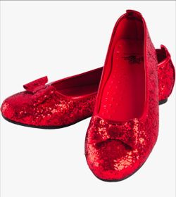 Adult Rubies Wizard Of Oz, Deluxe Adult Dorothy Sequin Shoes, 7/8
