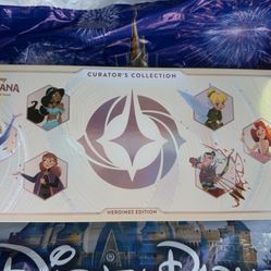 Lorcana Curator's Collection Heroines Disney trading cards