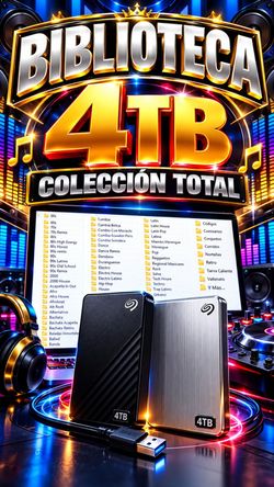 Coleccion musical muchos artistas. 4tb