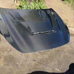 Infiniti Q60 V2 GTS CAFBON FIBER HOOD 