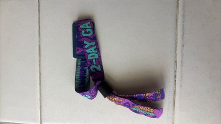 2 day ga apocalypse wristband