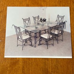 Iron Dining Room Table