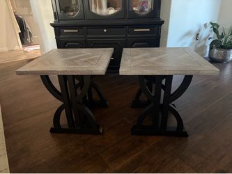 Pair of  accent tables