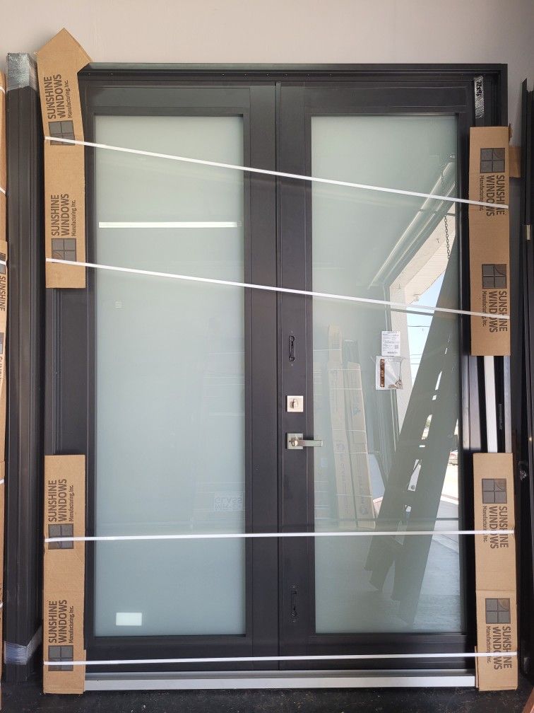 Hurricane Proof Impact Double Door
