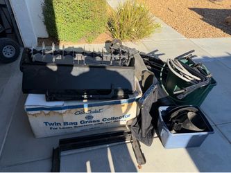 Twin Bag Grass Collector Plus Aerator & Misc Parts