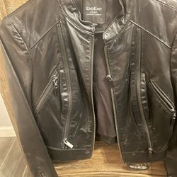 Bebe Leather Jacket 