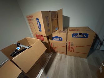 Moving boxes