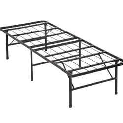 Twin Raised Metal Bed Frame