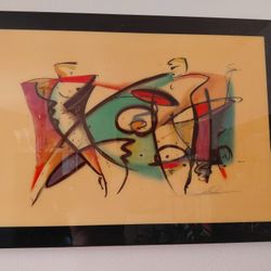 Unknown Artist Mixed Media Original Painting