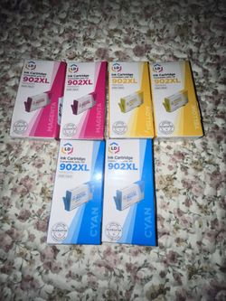 6 Brand new 902xl For HP Printers
