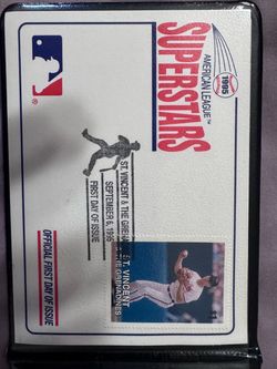 1995 MLB American League Superstars First Day of Issue Cover