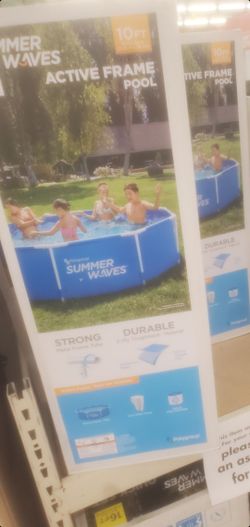 FRAME 10X30 NEW SWIMMING POOL 