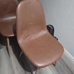 Leather Chairs 2 pcs