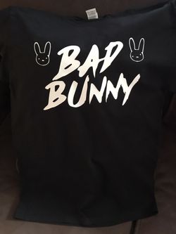 Bad bunny shirts, any size any color...