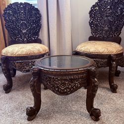 Vintage Persian Bistro Set 