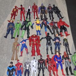 12 Inch Marvel And DC Super Hero/Villian Figures