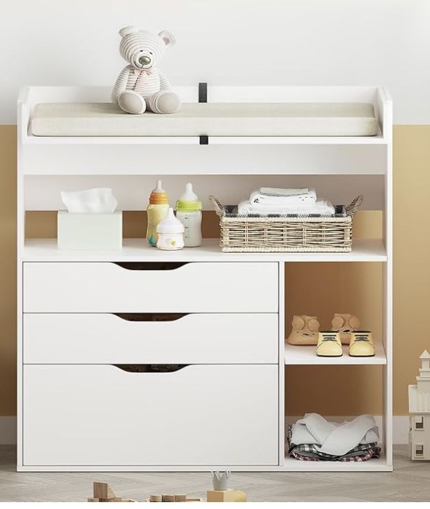 Changing Table With Storage-missing Top drawer.Otherwise Perfect!
