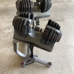 Bowflex 552 dumbbells online for sale