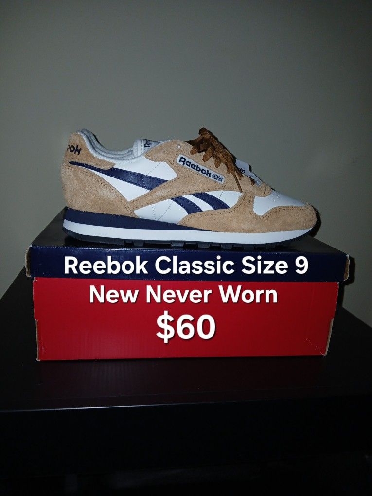 Reebok Classic Mens Size 9 New $60