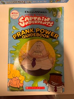 Captain Underpants prank power guide book