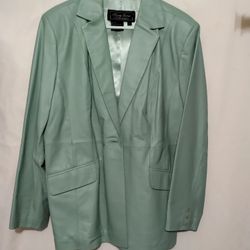 Terry Louis Classic Luxuries Genuine Leather Jacket Size L