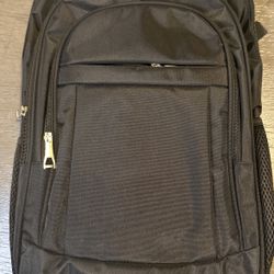 All Purpose Black Backpack 