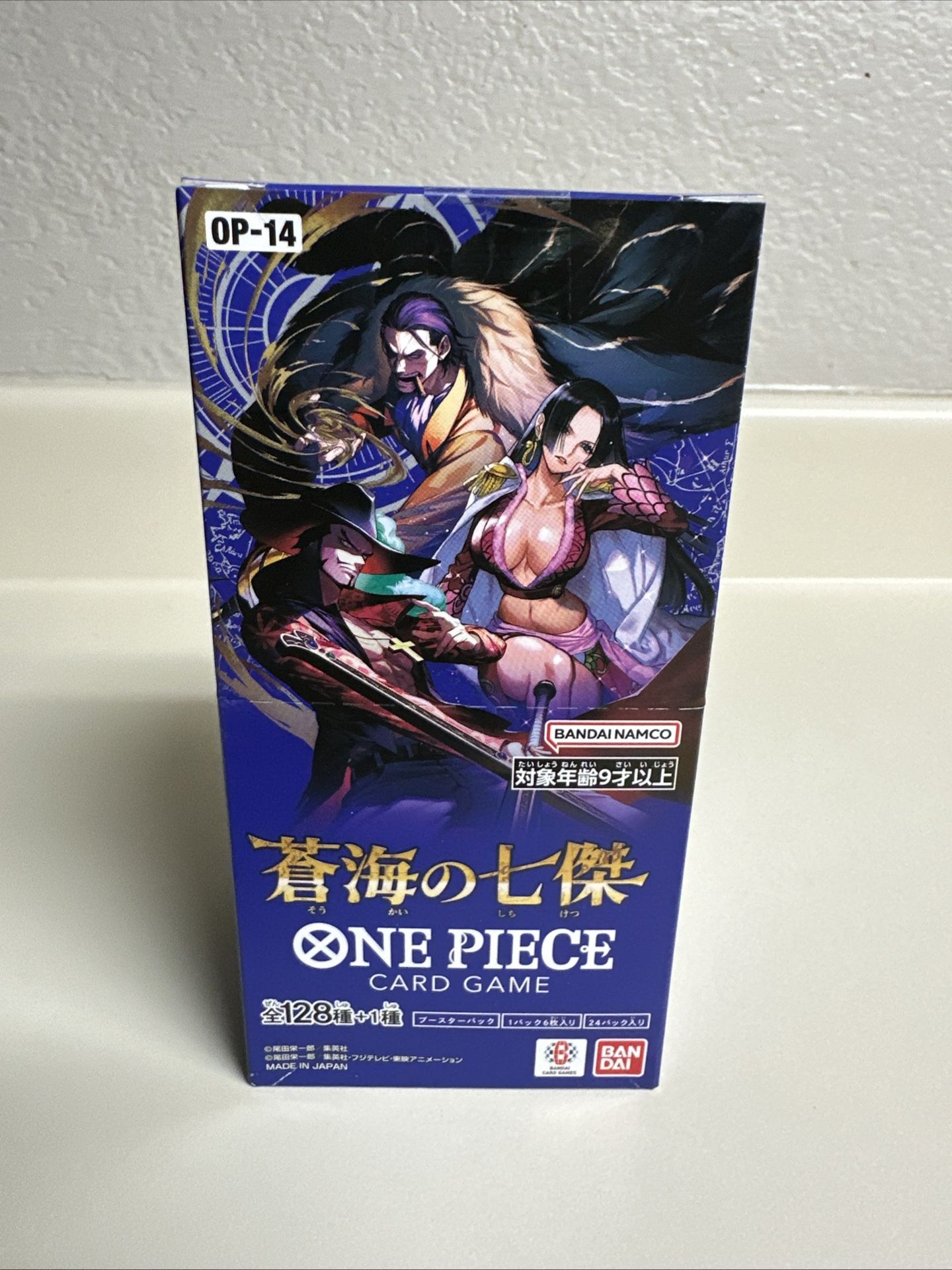 One Piece Card Game OP-14 The Azure Sea’s Seven Booster Box – Japanese