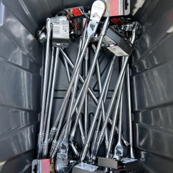 GearWrench 81363 - 1/2" Drive Locking Flexible Head 24" Flat Metal Grip Ratchet