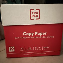 COPY PAPER /PRINTER PAPER!