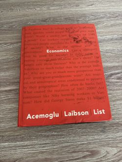 Economics Textbook Acemoglu Laibson List