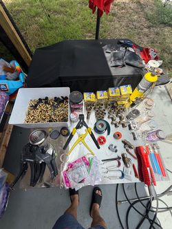 Large Lot of Plumbing Fittings and Tools