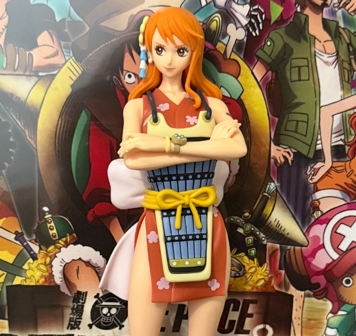 One Piece NAMI DXF The Grandline Lady Wano Country Vol 7 Anime Figure No Box