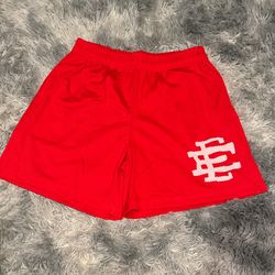 Red Eric Emanuel Akimbo Shorts Men’s Medium 