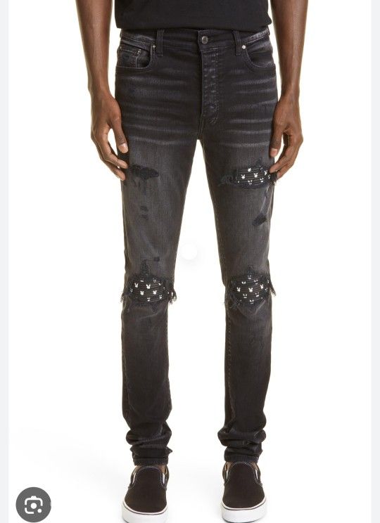 Amiri Mx1 Bunny Mended