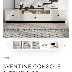 New Perch & Shire Contemporary TV Stand 