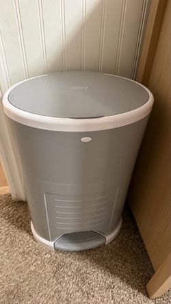 Grey Dekor Diaper Trash Pail