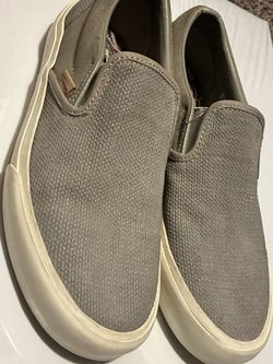 Grey Suede Vans M 7 W 8.5