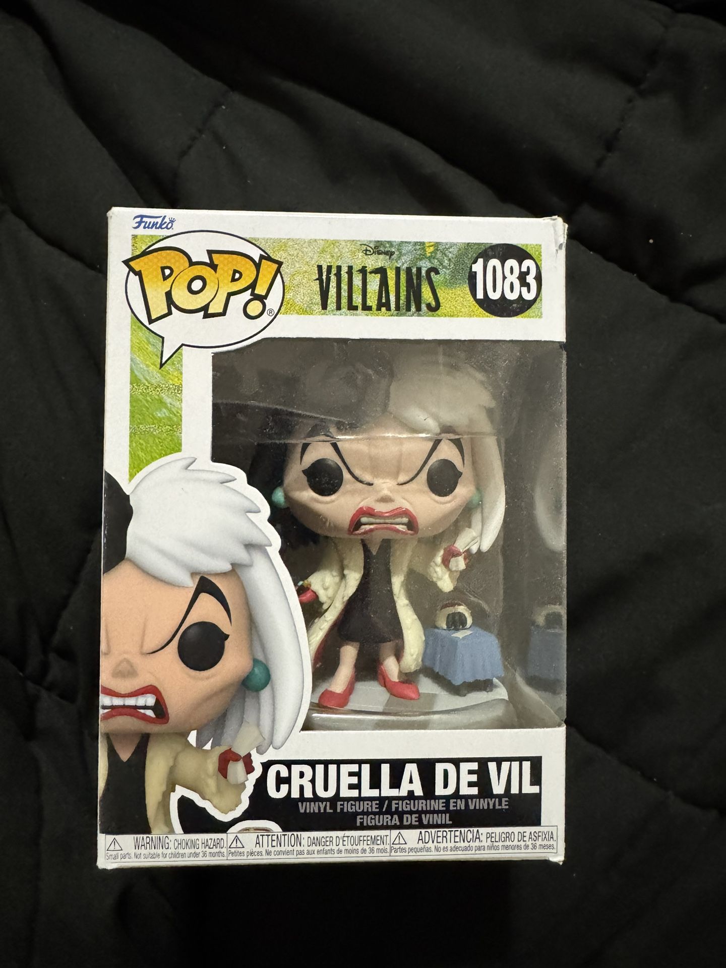 Funko Pop! Disney Villains Cruella de Vil #1083 Vinyl Figure