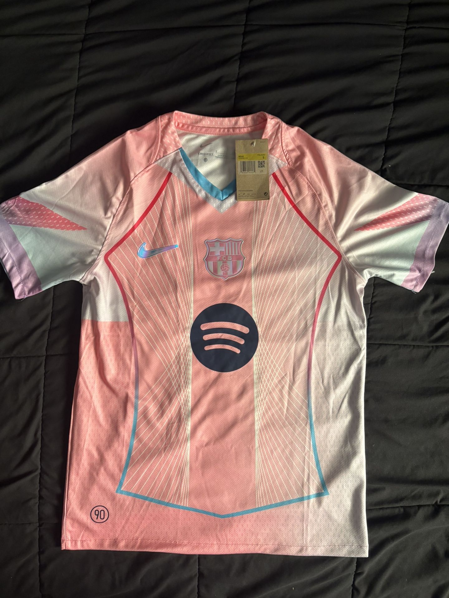 Pink Barcelona Jersey Small