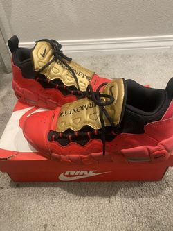 Nike Air More Money ‘University Red’