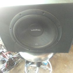 Rockford Fosgate 12" Subwoofer With Box