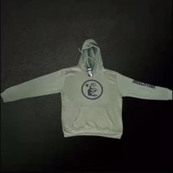Green Color Hellstar hoodie Size Xl