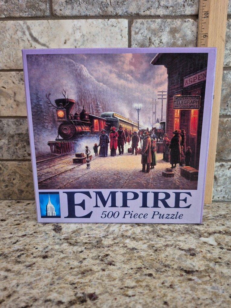 Empire 500 PC Jigsaw Puzzle,  When Denver Rode The Rails, New